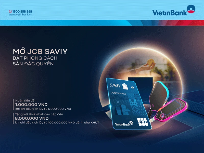 Mở JCB SaviY – bật phong cách, săn đặc quyền