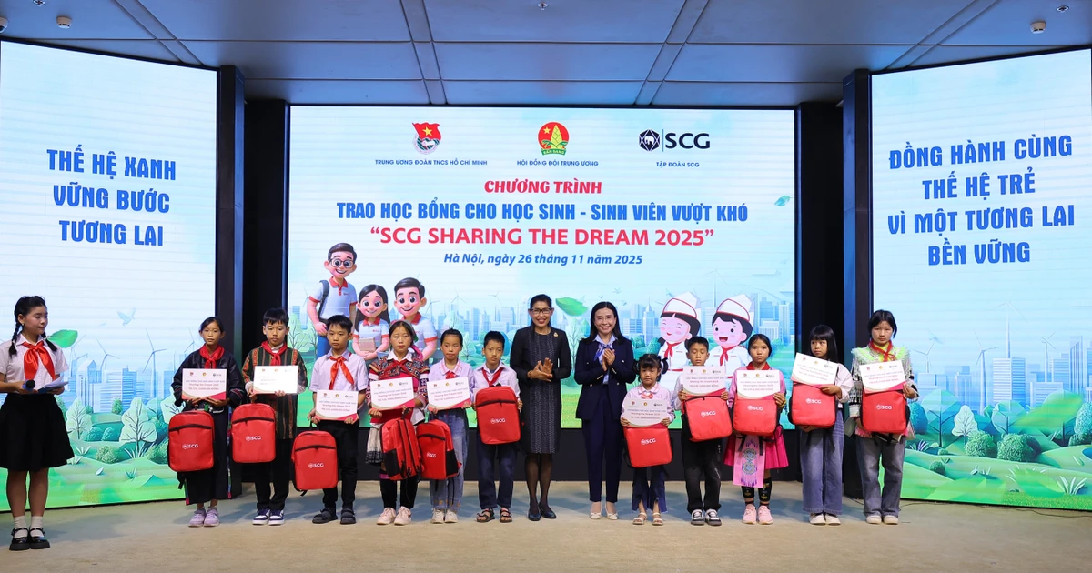 SCG Sharing the Dream 2025: Sức mạnh của sẻ chia - vun đắp những ước mơ xanh