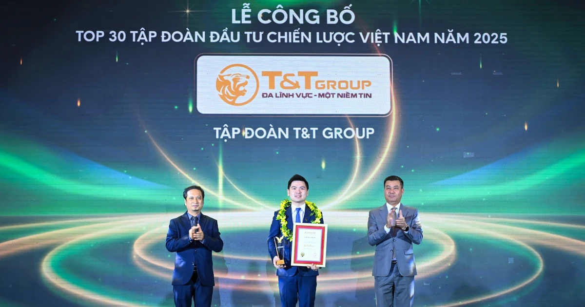 T&T Group được vinh danh Top 30 Tập đoàn đầu tư chiến lược Việt Nam (ALPHA30): Dấu ấn hệ sinh thái đa ngành bền vững