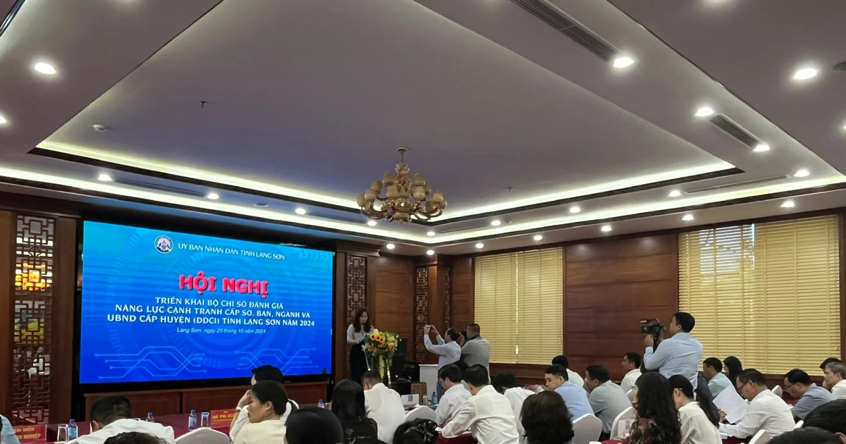 Lạng Sơn nỗ lực nâng cao chỉ số đánh giá năng lực cạnh tranh cấp sở, ban, ngành và địa phương (DDCI) năm 2025