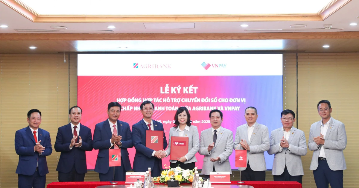Agribank hợp tác VNPAY, tặng hộ kinh doanh và doanh nghiệp nhỏ giải pháp hỗ trợ chuyển đổi số