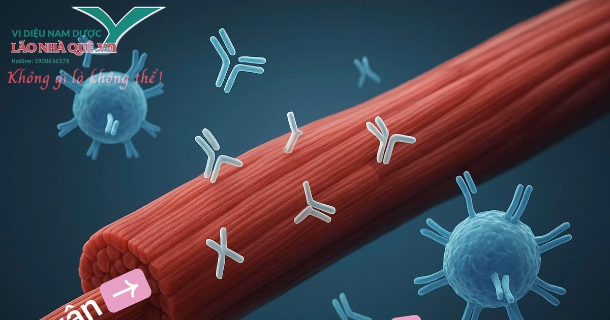 Kháng thể tự miễn tiêu cơ vân hướng phục hồi từ trị liệu khai thông cột sống