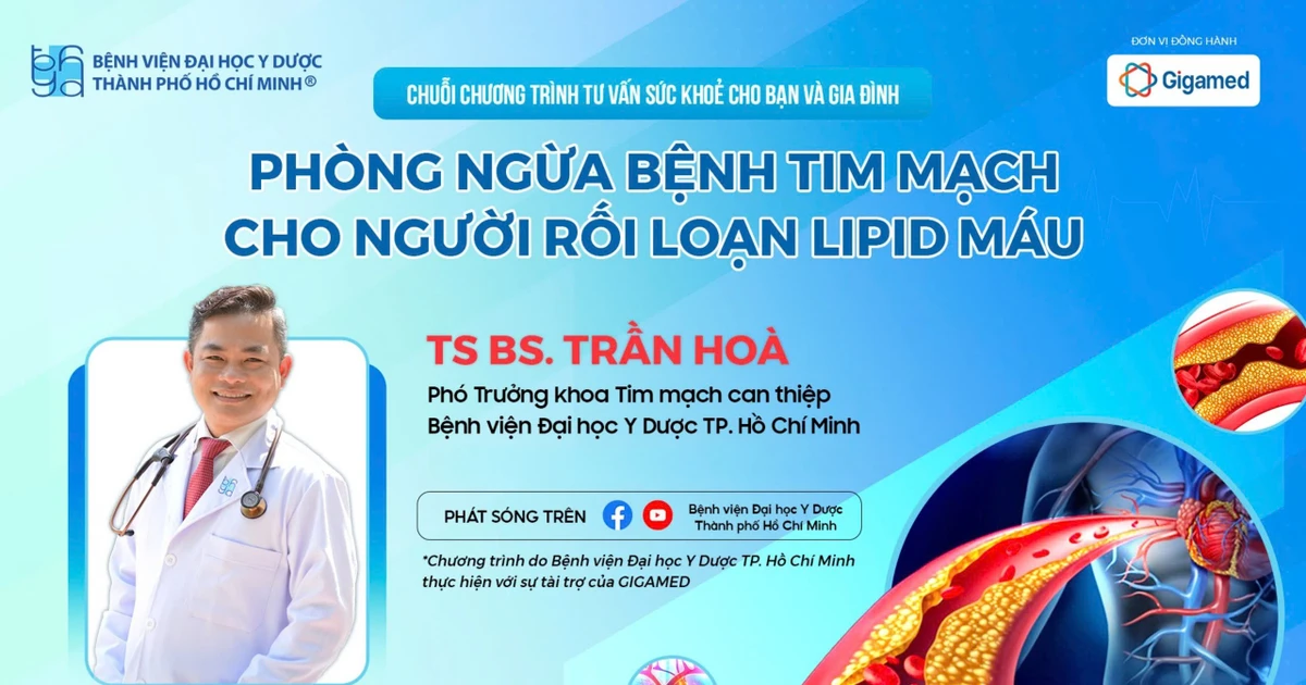 Chủ động kiểm soát rối loạn lipid máu chìa khóa phòng ngừa bệnh tim mạch