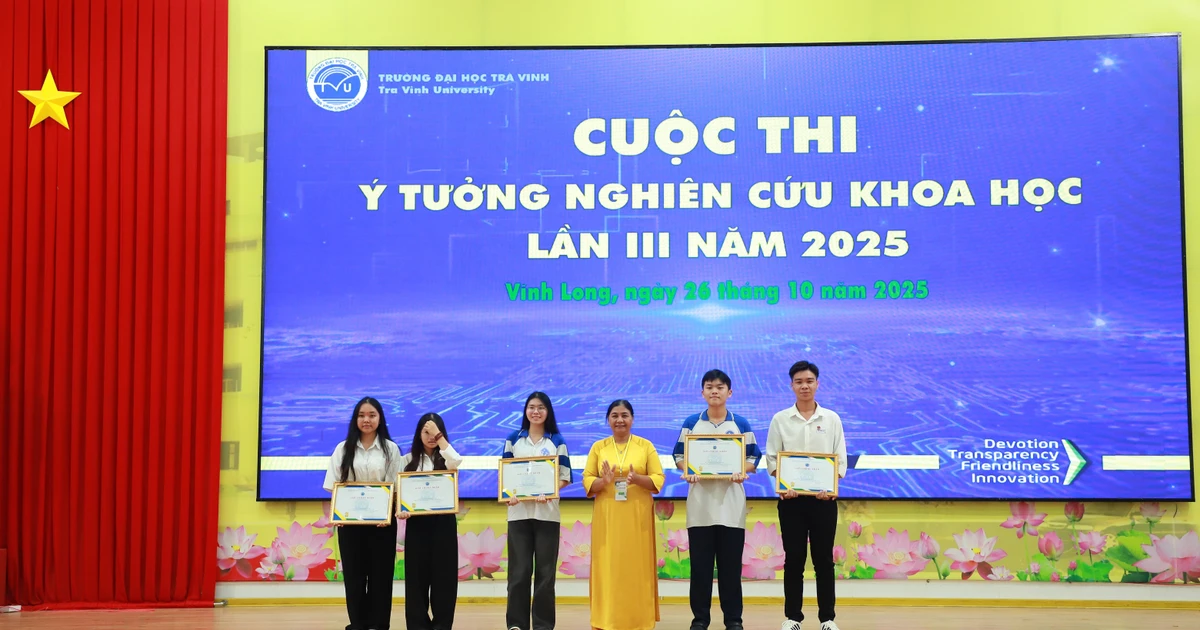 Dấu ấn sân chơi khoa học của ĐH Trà Vinh - đánh thức tiềm năng nghiên cứu khoa học trẻ vùng ĐBSCL