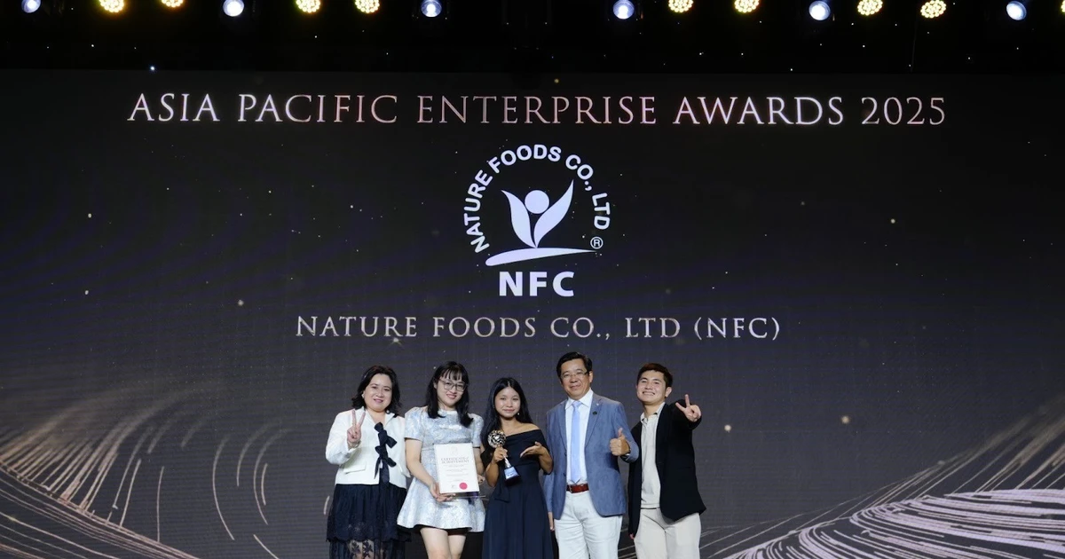 Thắng giải thương hiệu truyền cảm hứng - Nature Foods khẳng định vị thế ngành công nghệ thực phẩm