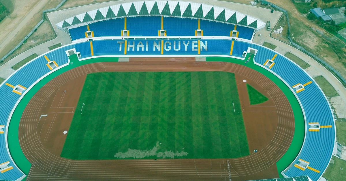 Cận cảnh sân vận động lớn nhất khu vực miền núi phía Bắc sắp khánh thành