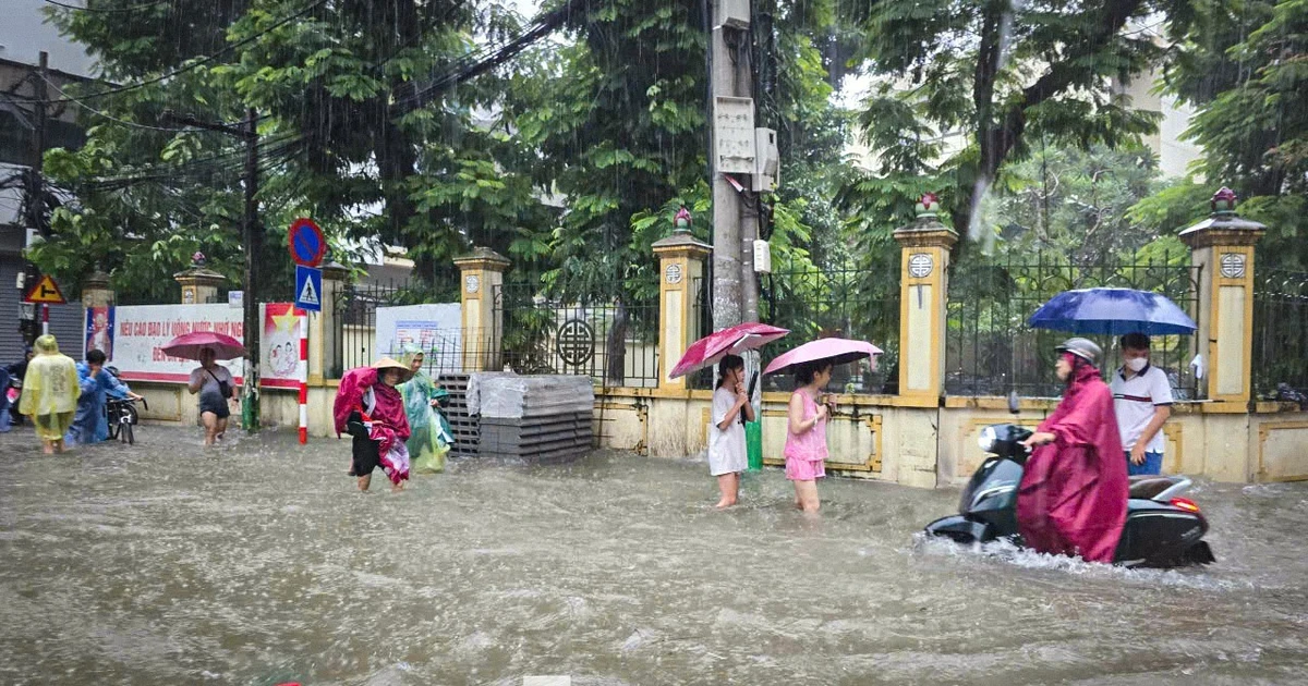 Hà Nội triển khai dự án chống ngập trước mùa mưa 2026