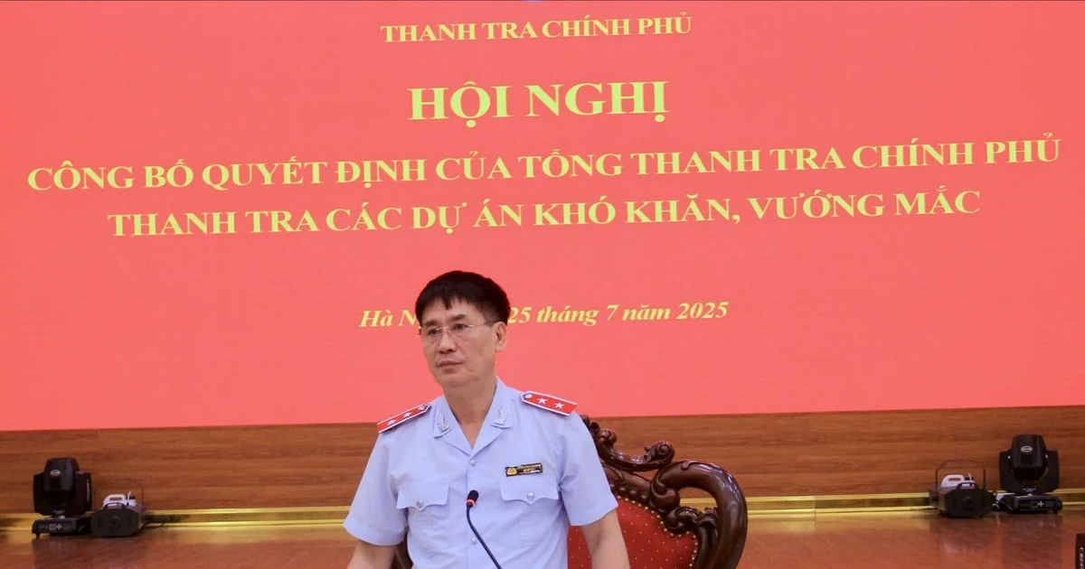 Công bố quyết định thanh tra 898 dự án gặp vướng mắc 