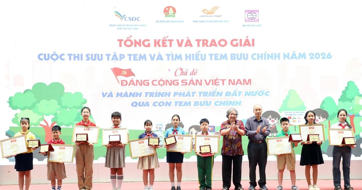 Hơn 1,2 triệu bài dự thi tham gia Cuộc thi sưu tập và tìm hiểu tem Bưu chính năm 2026