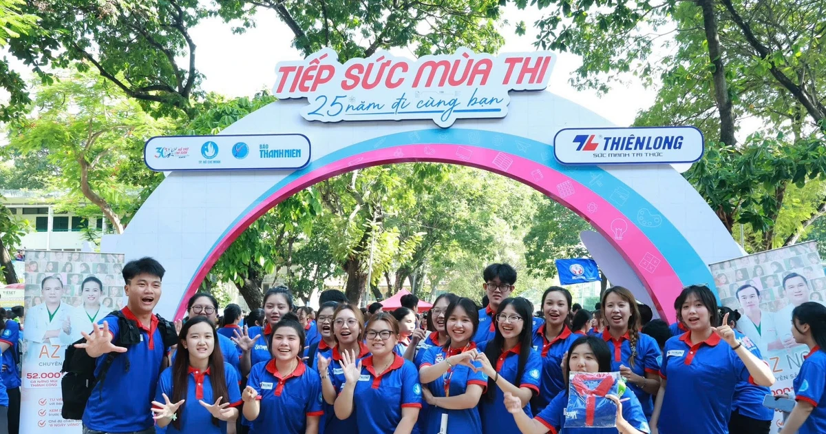 TP.HCM: Hơn 6.000 sinh viên tình nguyện ra quân Tiếp sức mùa thi năm 2026