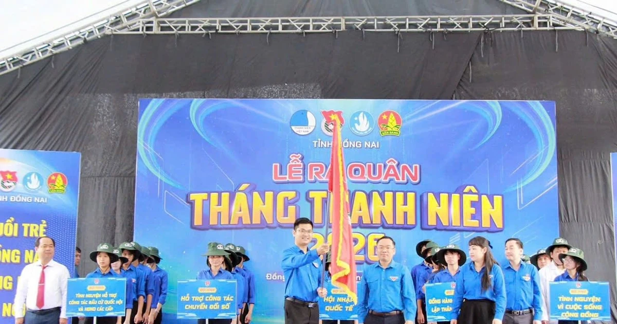 Khởi động Tháng Thanh niên 2026, tuổi trẻ tỉnh Đồng Nai sẵn sàng hành động