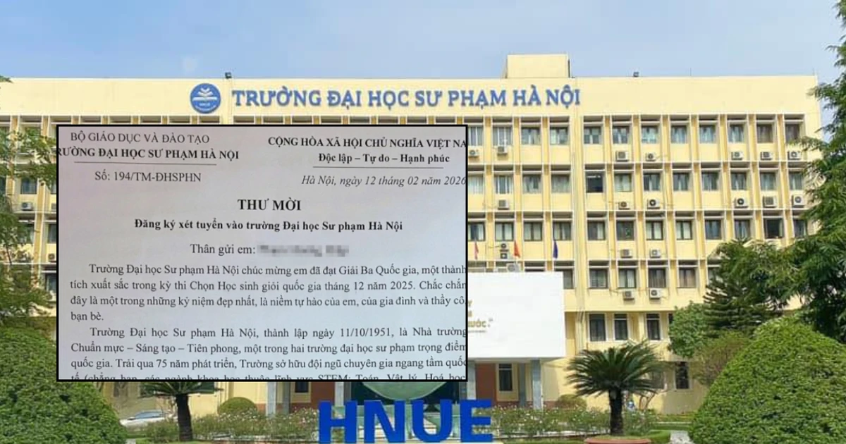 Trường ĐH Sư Phạm Hà Nội gửi thư xét tuyển: Trường top nay đã chủ động "săn" thí sinh hot