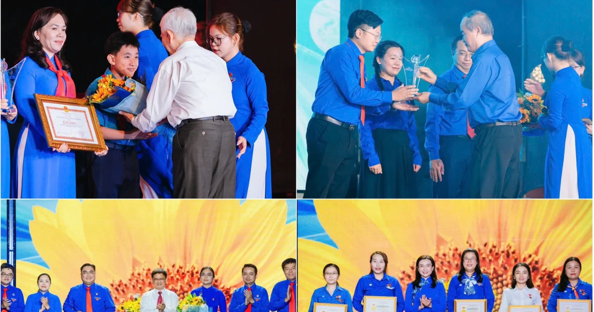 TP.HCM: 9 tập thể nhận Giải thưởng Hồ Hảo Hớn nhân kỷ niệm 95 năm ngày thành lập Đoàn
