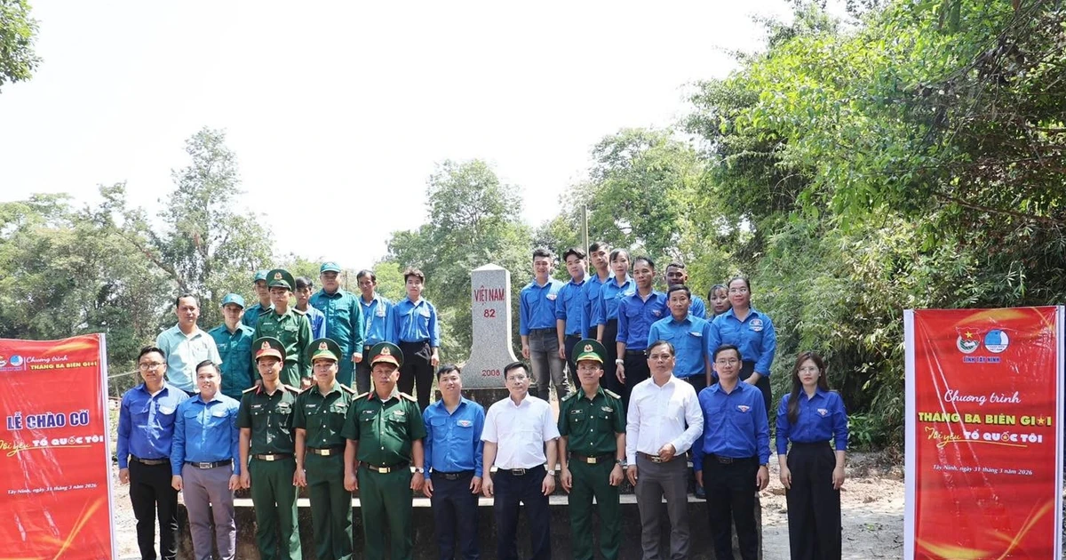 Chương trình Tháng Ba biên giới: Lan tỏa tinh thần xung kích của tuổi trẻ Tây Ninh