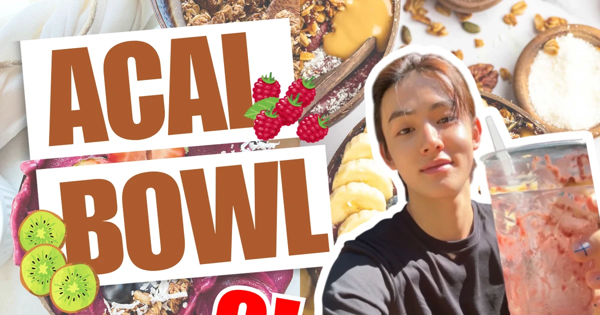Giải mã Acai Bowl: Món sinh tố có gì mà khiến Seong Hyeon CORTIS "mê mệt"?