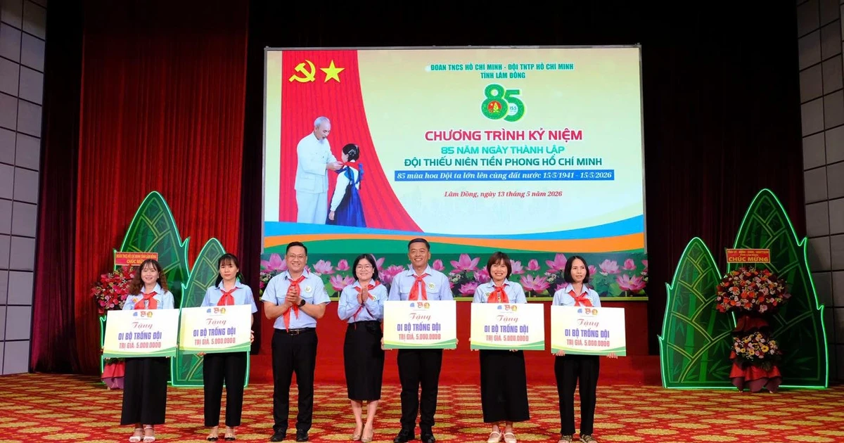 Nhiều địa phương sôi nổi kỷ niệm 85 năm Ngày thành lập Đội TNTP Hồ Chí Minh