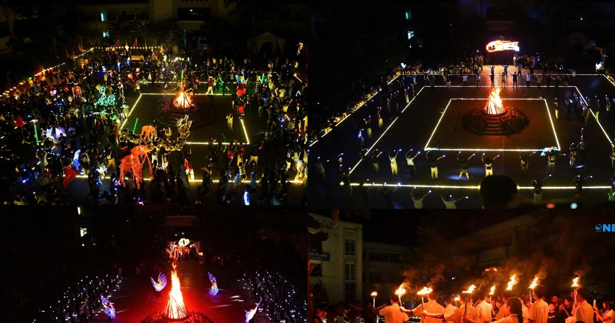 Teen THPT Nguyễn Quang Diệu "nhảy lửa" như biểu diễn phép thuật khiến netizen trầm trồ