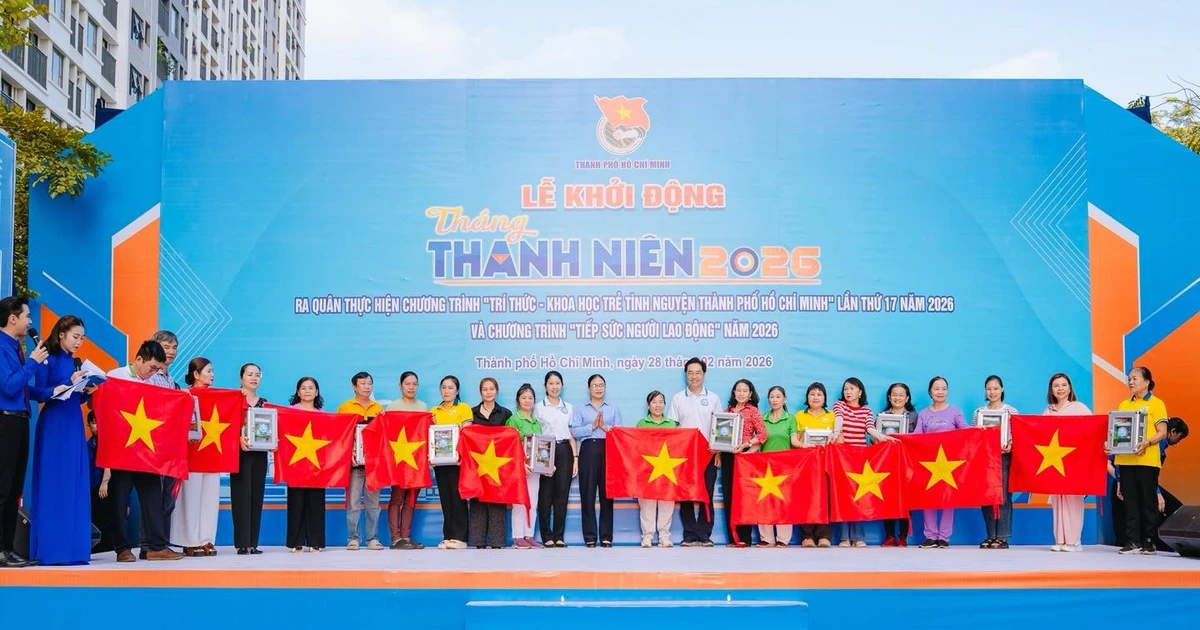 Tuổi trẻ thành phố mang tên Bác đồng loạt khởi động Tháng Thanh niên năm 2026