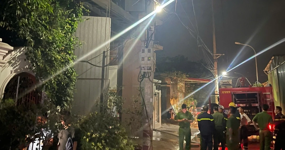 Hà Nội: Cháy nhà lúc rạng sáng, một người tử vong