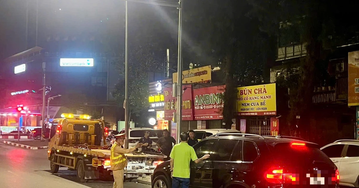 Hà Nội: Phát hiện nhiều tài xế ô tô vi phạm nồng độ cồn ở mức cao