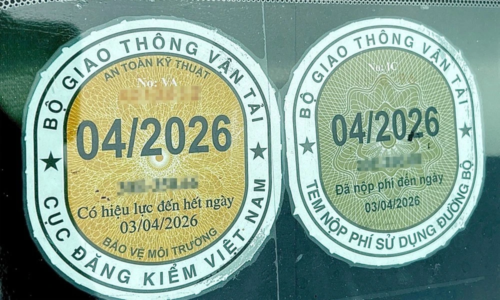 Đề xuất bỏ tem đăng kiểm dán kính ô tô, giám sát bằng AI