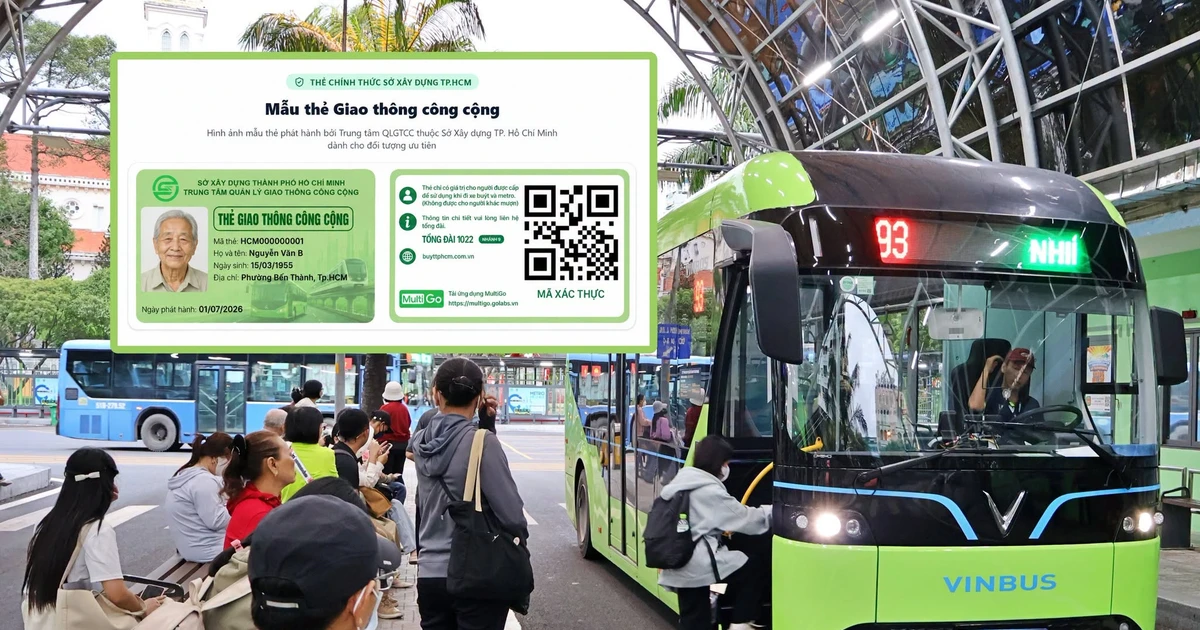 Bắt đầu cấp thẻ metro, xe buýt miễn phí ở TPHCM