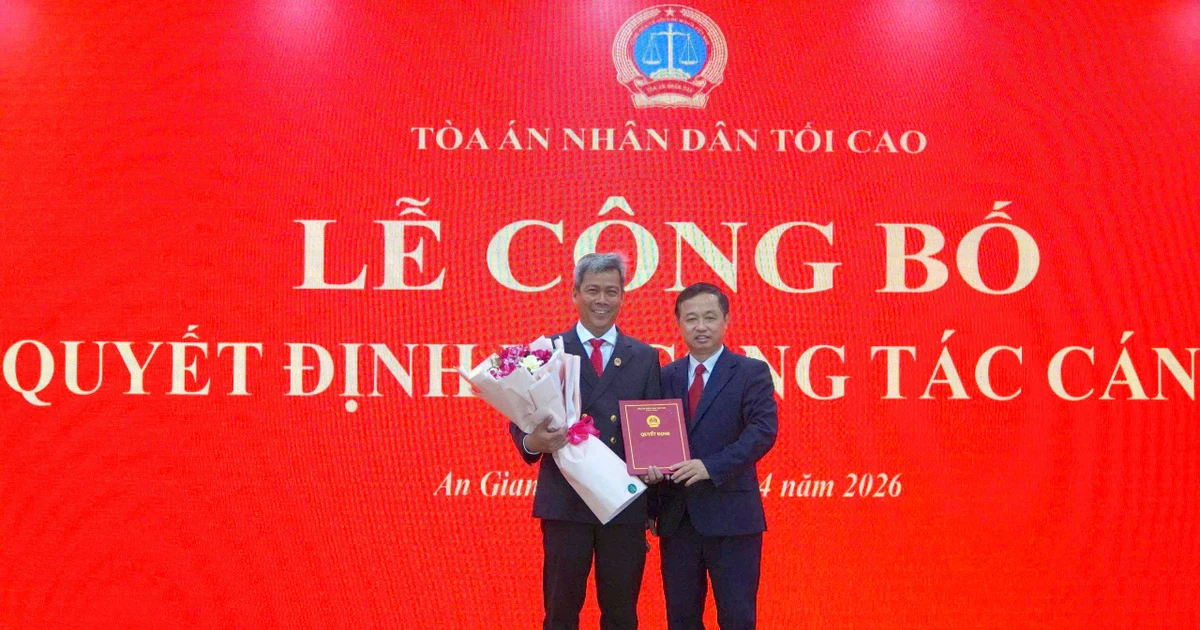 Điều động, bổ nhiệm Chánh án TAND tỉnh An Giang