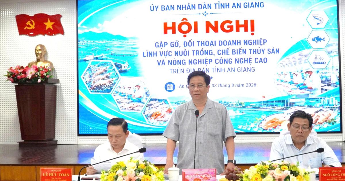 Đối thoại với doanh nghiệp, Chủ tịch An Giang yêu cầu gì với giám đốc sở ngành?