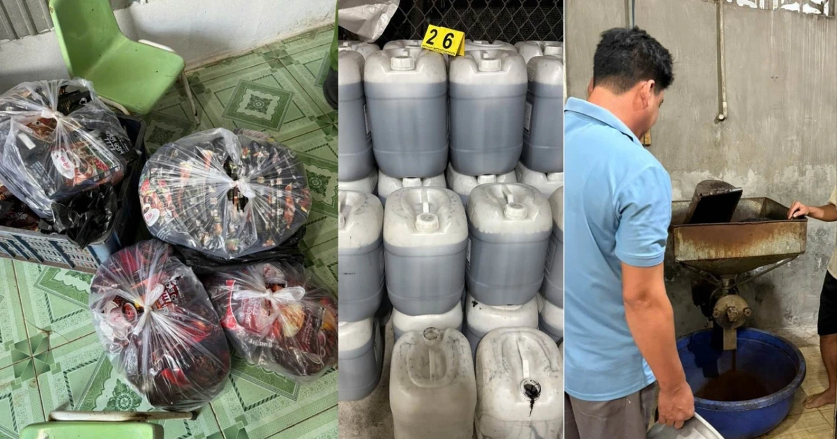 Phát hiện đường dây làm cà phê bột giả quy mô lớn ở An Giang