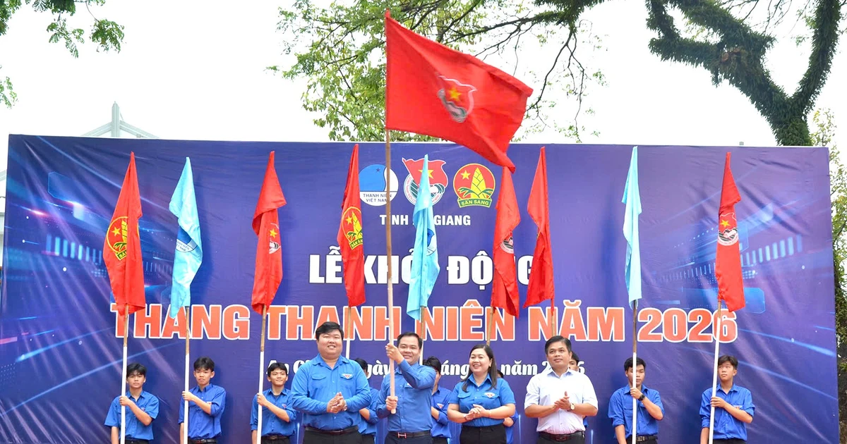 Tuổi trẻ An Giang khởi động Tháng Thanh niên 2026: Huy động hơn 700 triệu đồng vì cộng đồng