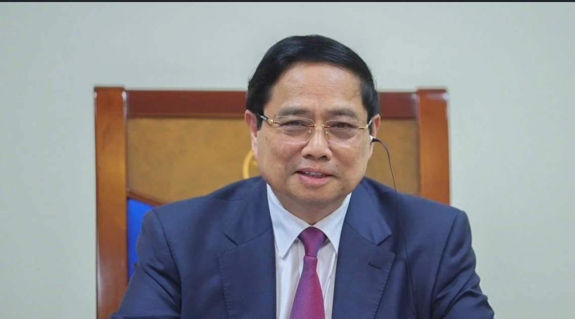 Thủ tướng Phạm Minh Chính điện đàm với Thủ tướng Campuchia Hun Manet