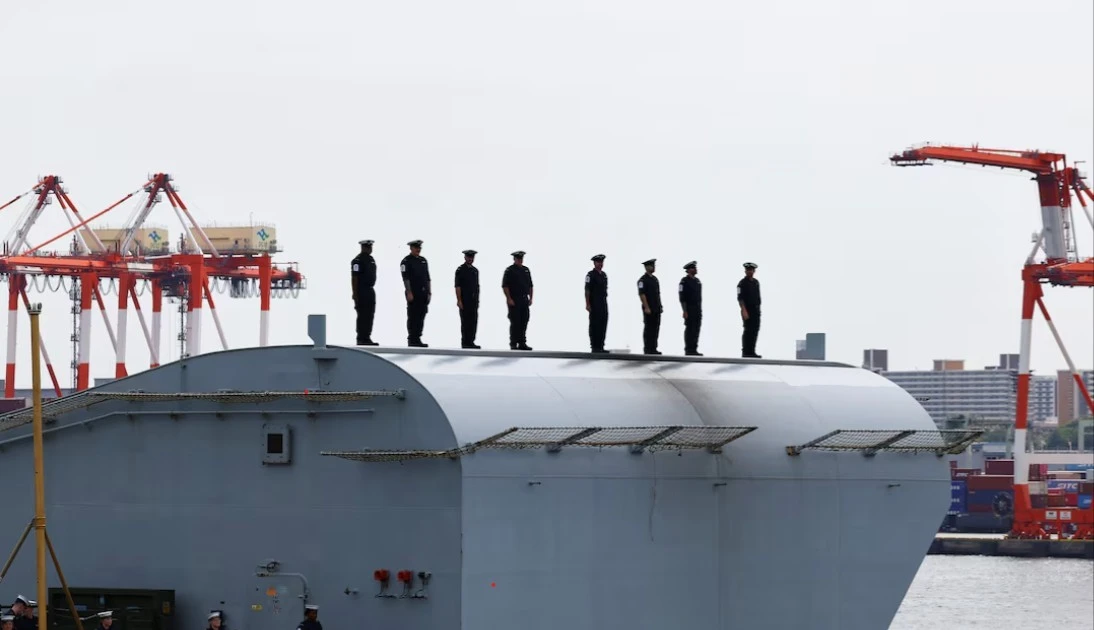 Đón tàu sân bay Anh, Nhật Bản ca ngợi quan hệ an ninh ‘chưa từng có’