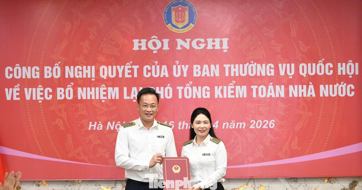 Bổ nhiệm lại Phó Tổng Kiểm toán nhà nước với bà Hà Thị Mỹ Dung