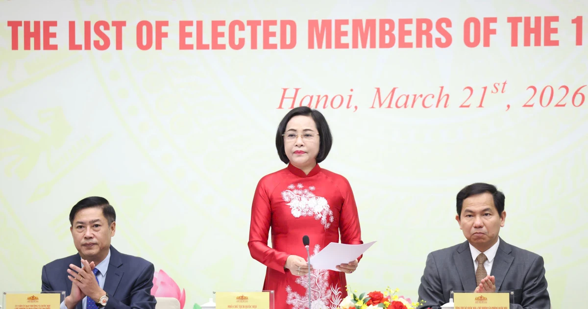 Công bố 500 người trúng cử đại biểu Quốc hội khóa XVI