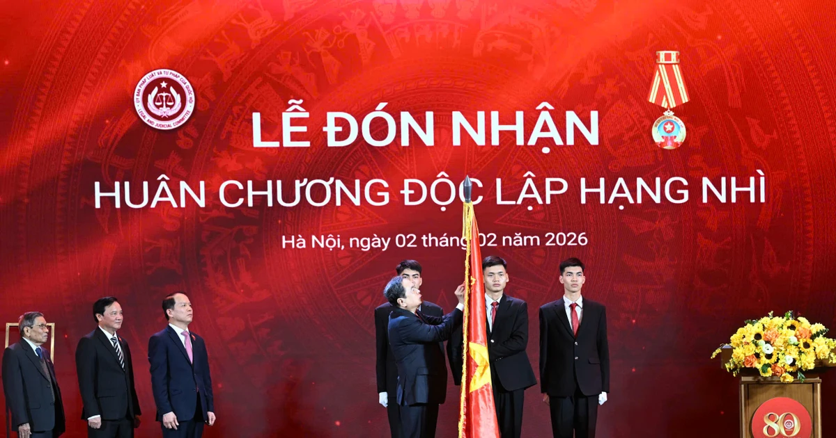 Ủy ban Pháp luật và Tư pháp kỷ niệm 80 năm thành lập, đón nhận Huân chương Lao động hạng Nhì