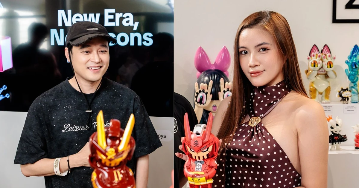 Á hậu Minh Nhàn "rì-viu" triển lãm Art Toys đang mở cửa miễn phí tại TP.HCM
