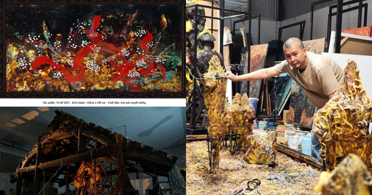 Lộ diện tác phẩm nghệ thuật của Việt Nam tham dự "thế vận hội mỹ thuật" ở Ý