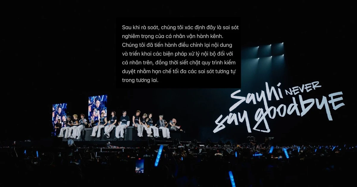 Ê-kíp Anh Trai "Say Hi" xin lỗi khi liên tục mắc lỗi trong khâu edit