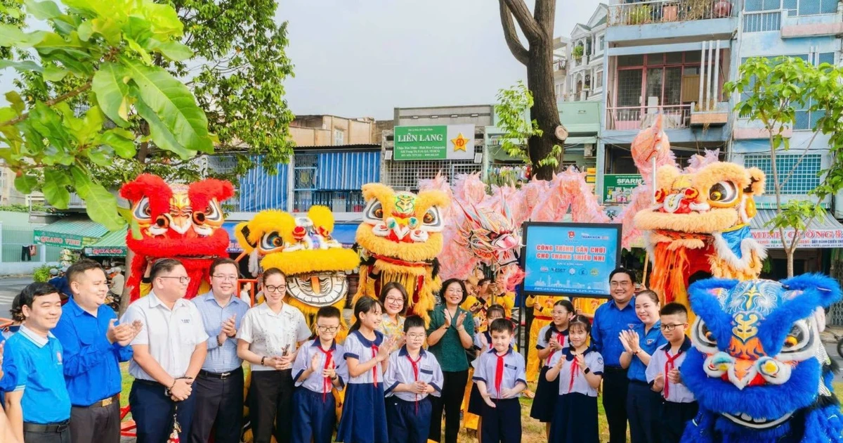 TP.HCM: Khánh thành công viên vui chơi cho thanh thiếu niên tại phường Chợ Lớn