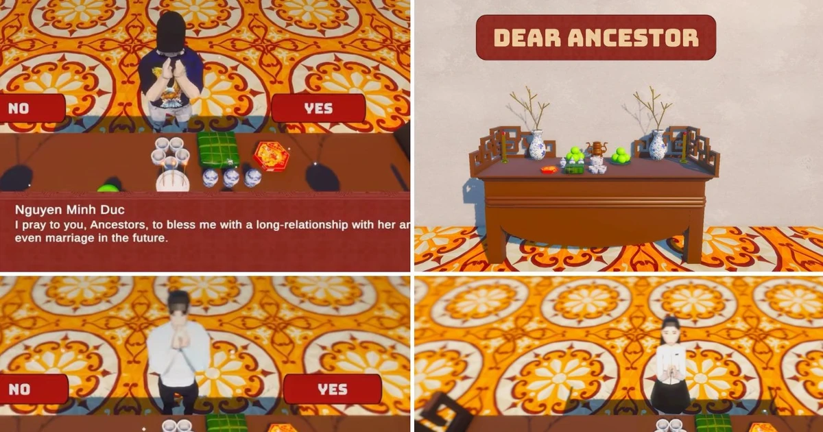 Nhóm nam sinh gây sốt với tựa game "Thưa Gia Tiên" nhờ màn "nhập vai" khó đỡ