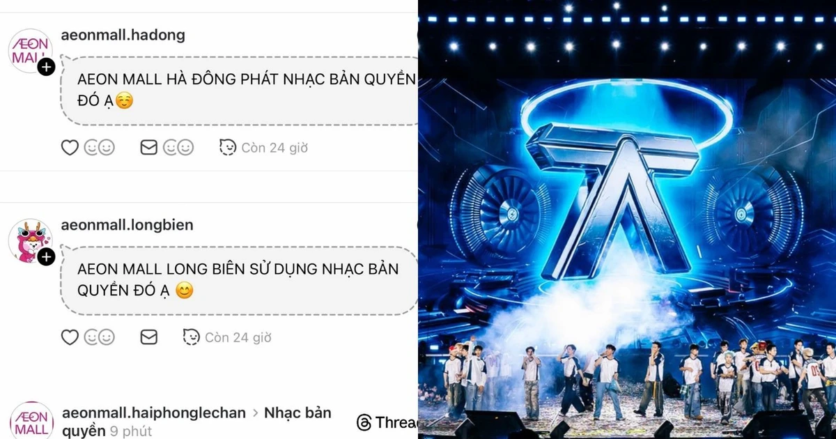 Hàng loạt chi nhánh của TTTM AEON MALL khẳng định sử dụng nhạc có bản quyền