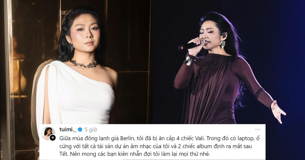"Chị đẹp" Tuimi bị trộm vali tại Đức, mất laptop chứa toàn bộ "gia tài âm nhạc"