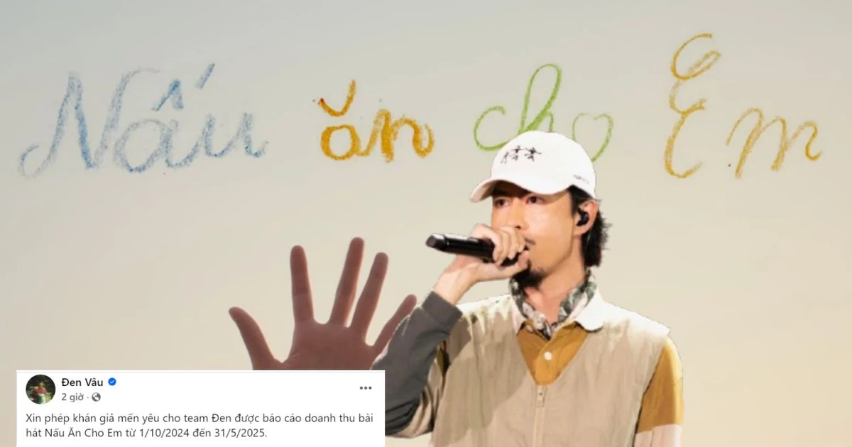 Đen Vâu thống kê doanh thu “Nấu Ăn Cho Em”, ủng hộ hơn 2,8 tỷ đồng cho học sinh khó khăn