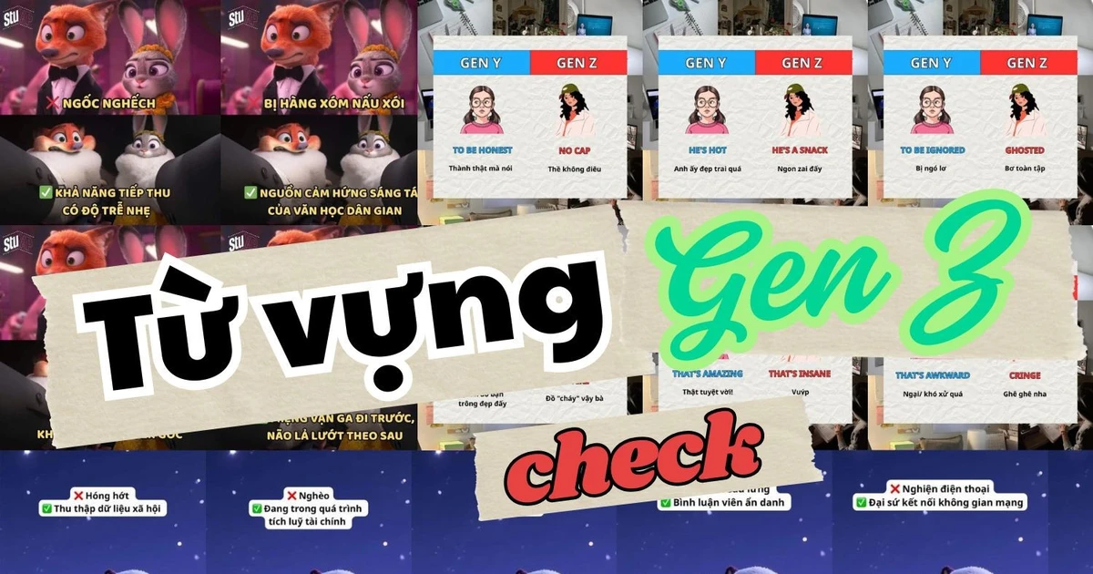Gen Z cập nhật ngôn ngữ mới: 10 điểm tinh tế nhưng thử thách hội "não cá vàng"