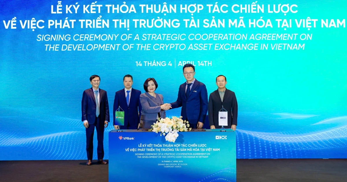 OKX và VPBank ký thỏa thuận hợp tác chiến lược phát triển hợp tác trong lĩnh vực tài sản số
