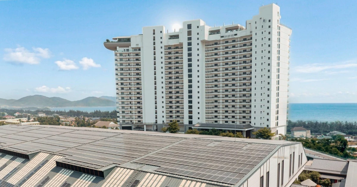Khu nghỉ dưỡng tiên phong vận hành xanh với hệ thống tấm pin năng lượng mặt trời quy mô lớn nhất Việt Nam