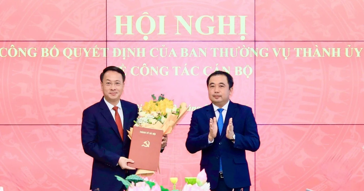 Ông Trần Đình Cảnh giữ chức Chủ nhiệm Ủy ban Kiểm tra Thành ủy Hà Nội
