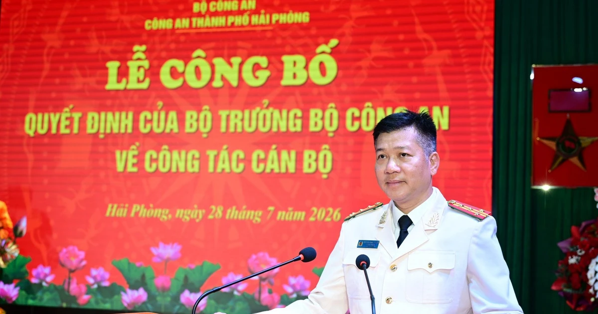 Công an Hải Phòng có tân Phó Giám đốc