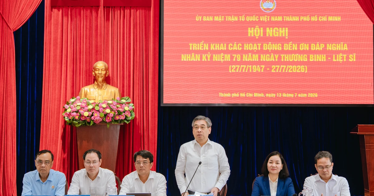 TPHCM triển khai nhiều hoạt động 'Đền ơn, đáp nghĩa' nhân dịp kỷ niệm 27/7