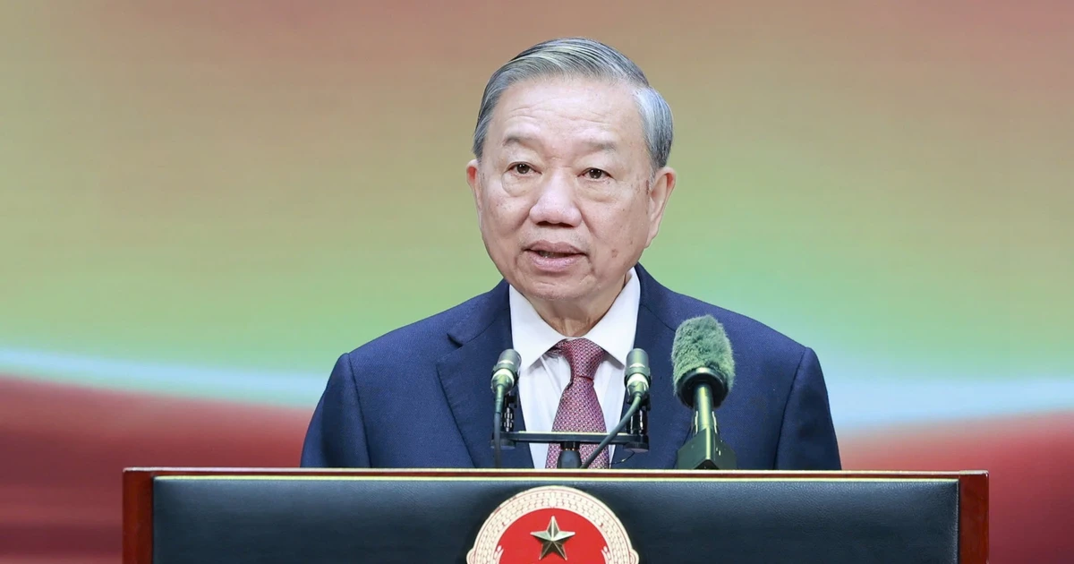 Tổng Bí thư, Chủ tịch nước Tô Lâm dự Lễ kỷ niệm 80 năm Ngày truyền thống lực lượng Tham mưu Công an nhân dân